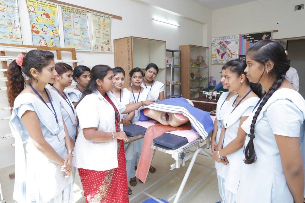 K R Nursing College Students